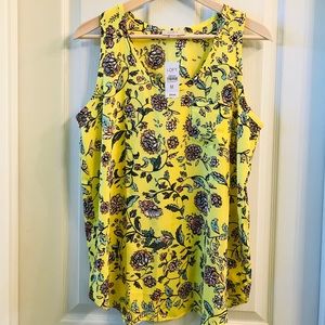 NWT LOFT Outlet Sleeveless Blouse - Size M